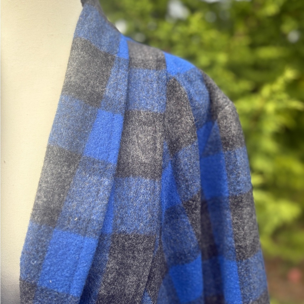 Vintage Hop Wo Wool Plaid Jacket – Size 9 (M) - Picture 2 of 10
